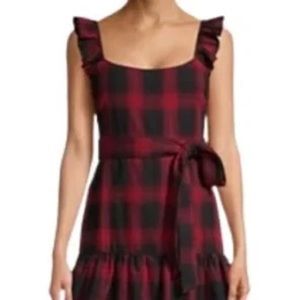 Likely Plaid Flannel Midi Dress NWOT
